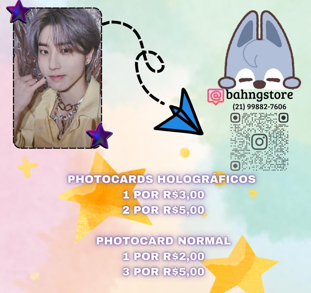 LOJA DA ANINHA  PHOTOCARDS HOLOGRAFICOS BAHNGSTORE